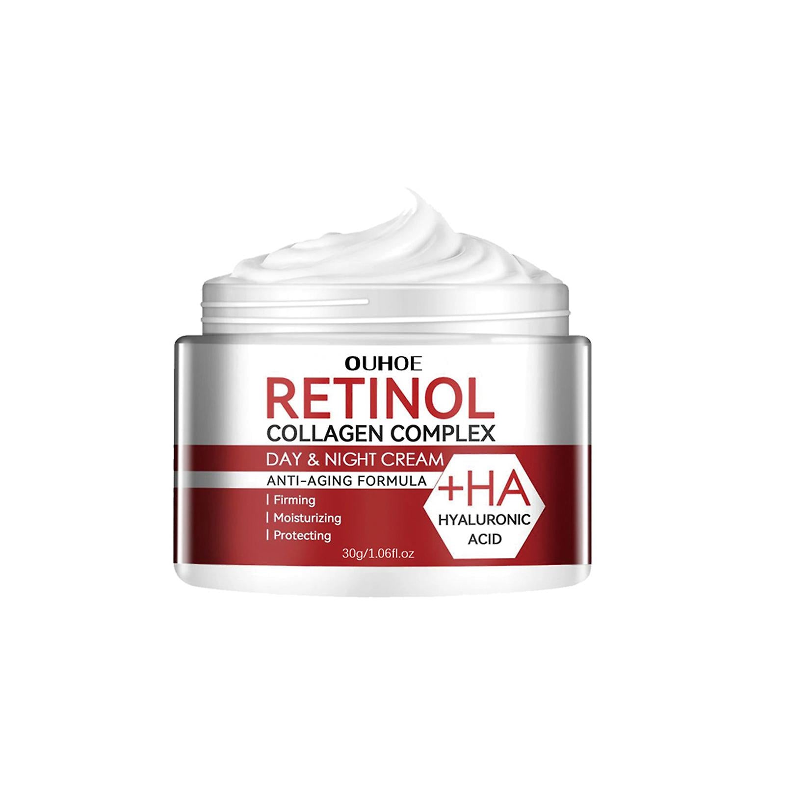 Face Moisturizer Retinol Cream - Day & Night Anti Aging Moisturizing Cream To Reduce Wrinkles - 30g