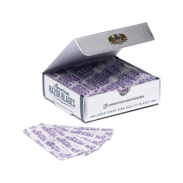 American Razor Blades - Single Edge 100 Pcs
