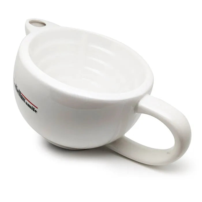 The Goodfellas’ Smile Scuttle Shaving Bowl Black/White