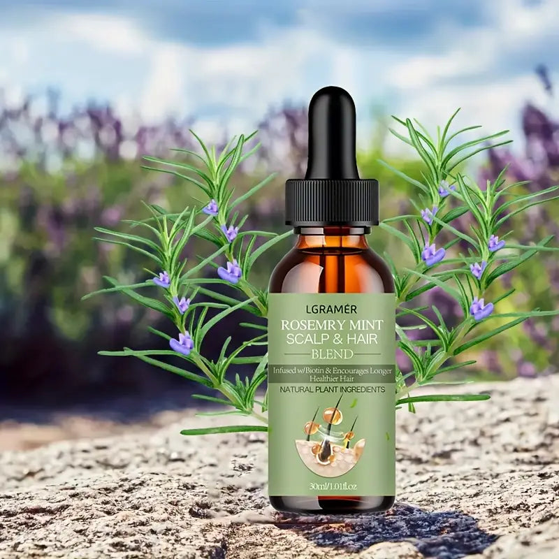 Lgramer 30ml Rosemary Mint Scalp And Hair Oil