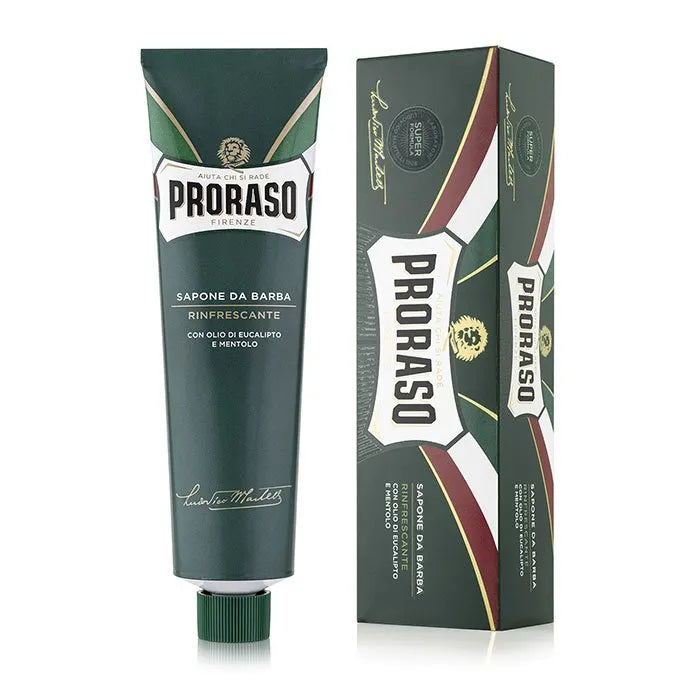 Proraso Shaving Cream 150 ml Tube - Menthol and Eucalyptus