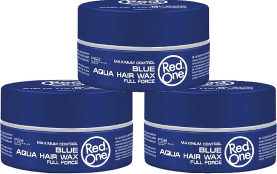 RedOne Blue Aqua Wax Full Force 150ml x 3 Pieces