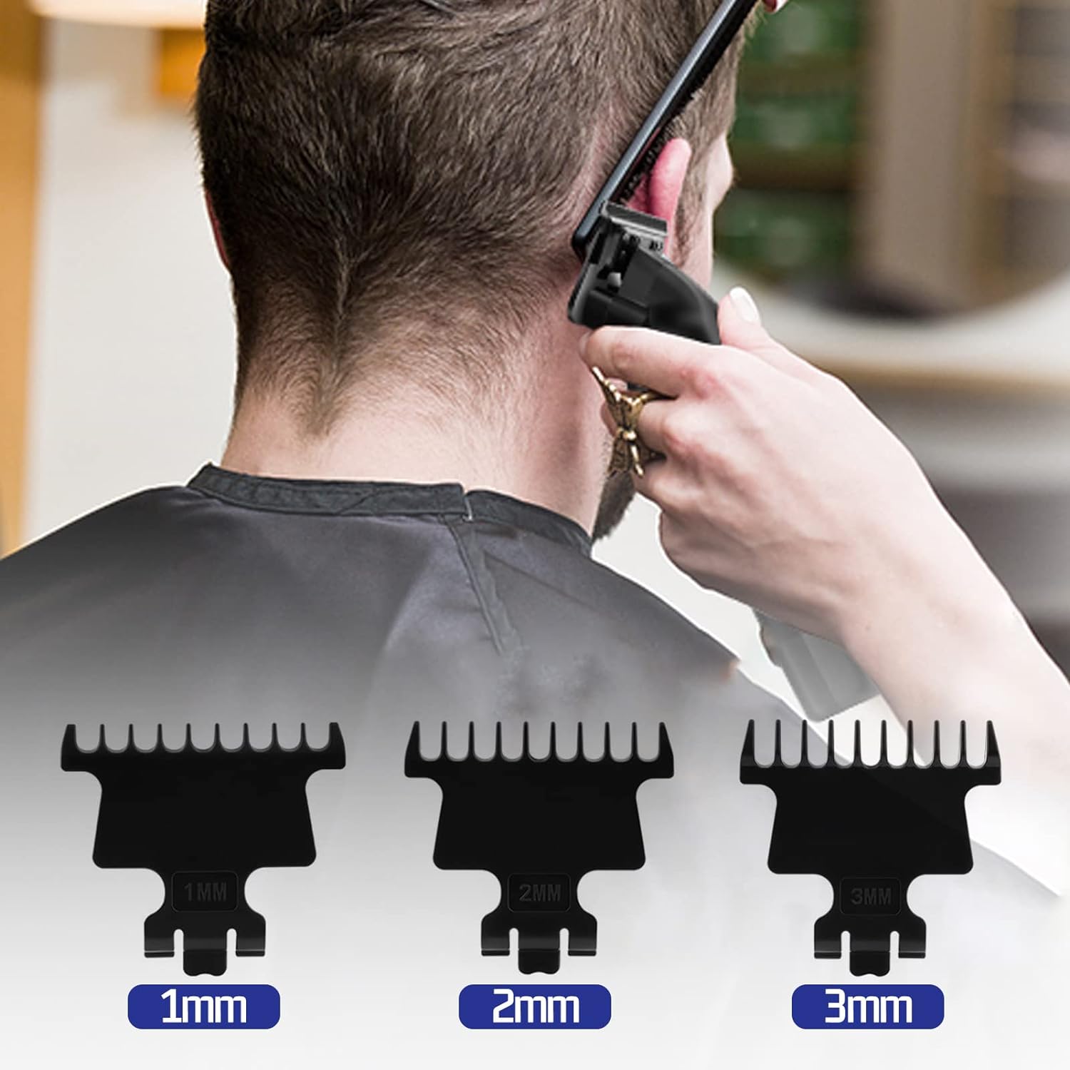 Kemei 2299 Professional Cordless Trimmer Zero Gapped T Blade Trimmers