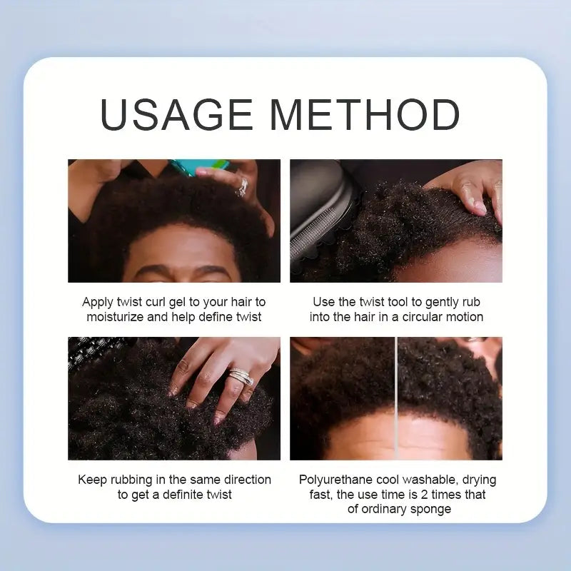 Hair Styling Brush Side Braid Hair Hard Rubber Brush Twist Tool