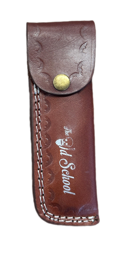 Leather Case for Straight Razors - Old School