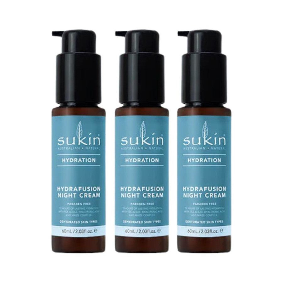 Sukin Hydration Hydrafusion Night Cream 60 ml x3 pcs