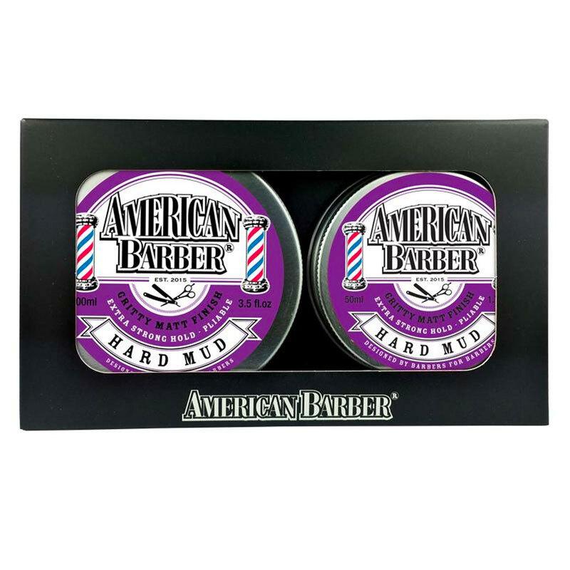 American Barber Styling Matte Finish Hard Mud Duo Pack 100ml + 50 ml