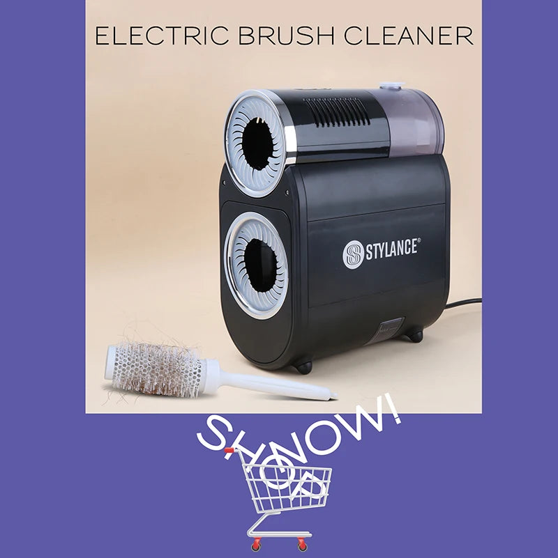 Stylance Automatic Salon Hair Brush Cleaner Steamer