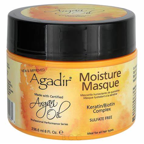 Agadir Argan Oil Moisture Masque, 8 oz/236.6 ml