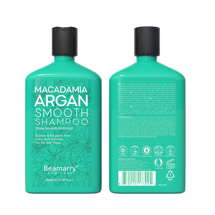 Beamarry Macadamia Argan Oil Smooth Shampoo 380ml