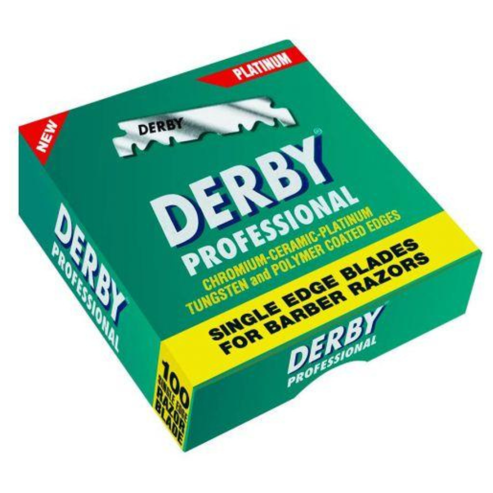 Derby Professional Single Edge Razor Blades - 100 Blades