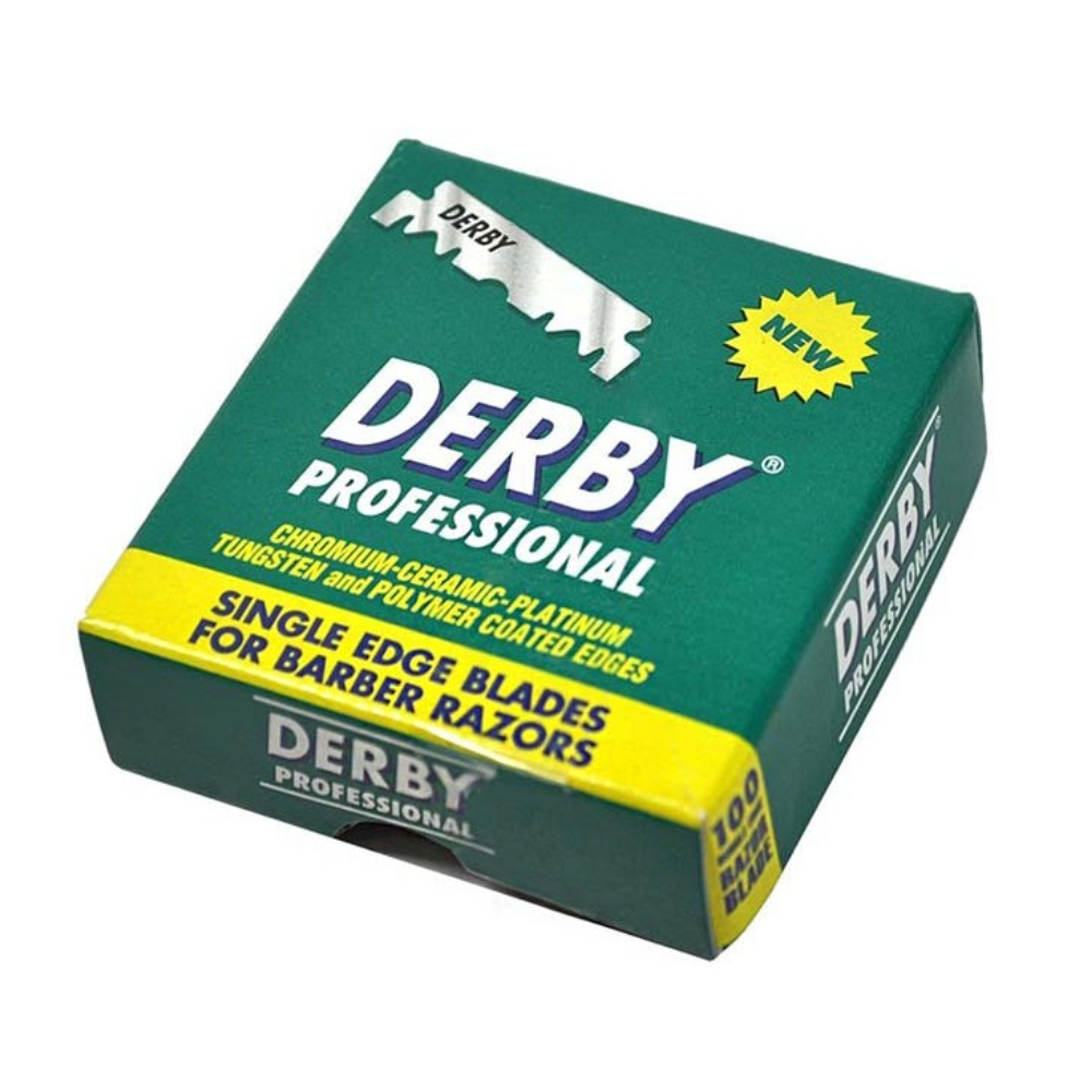 Derby Professional Single Edge Razor Blades - 100 Blades