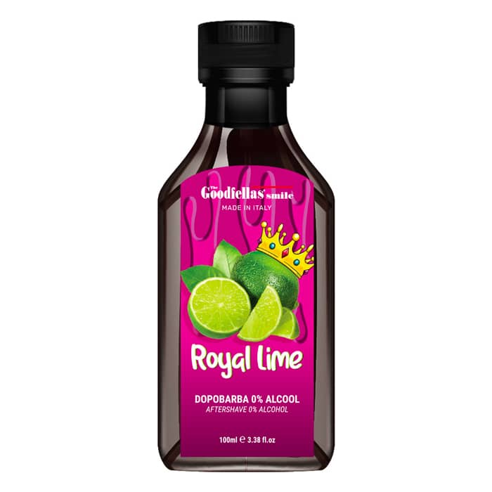 The Goodfellas’ smile aftershave fluid Royal Lime zero alcohol 100ml