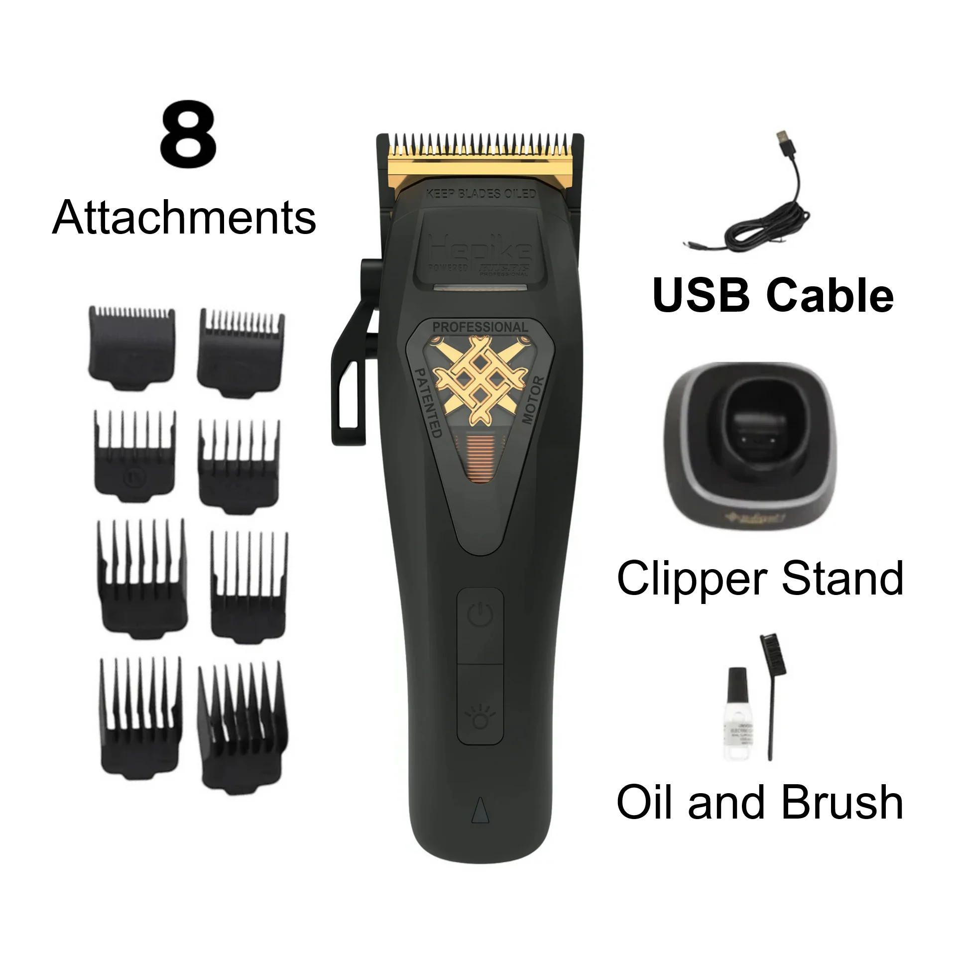 Kiepe Hepike Powered Barber's Professional Clipper