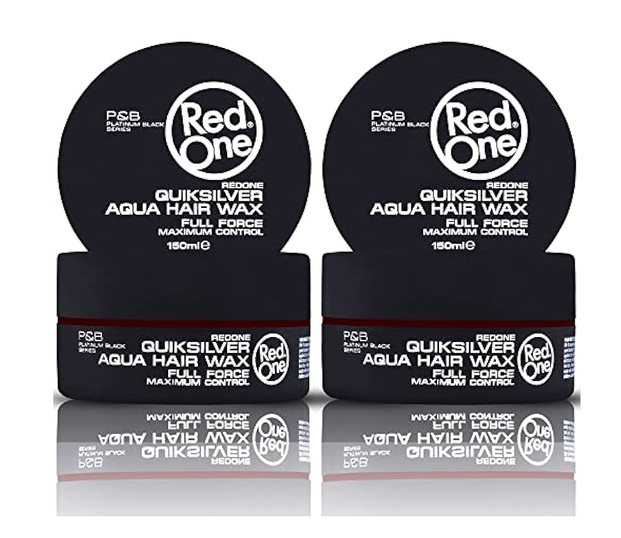 RedOne Quiksilver Aqua Hair Wax Full Force 150ml x2 Pieces