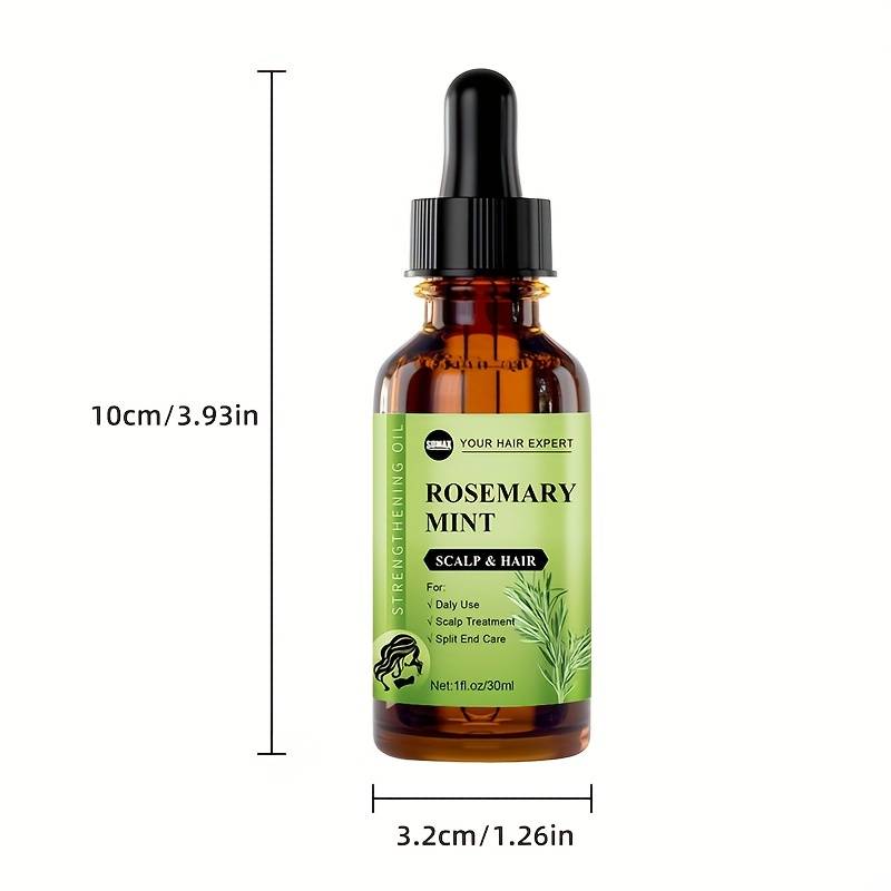 Rosemary Mint Scalp & Hair Strengthening Oil 30ml