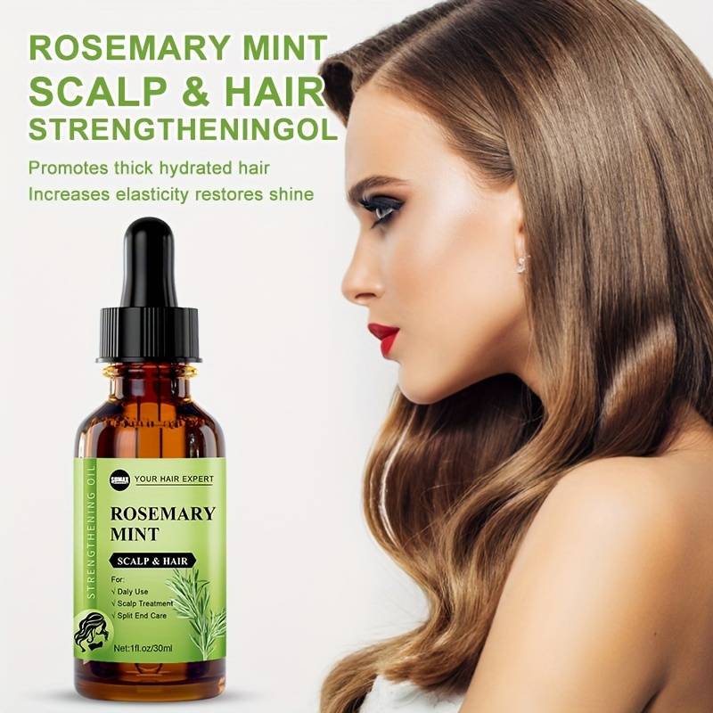 Rosemary Mint Scalp & Hair Strengthening Oil 30ml