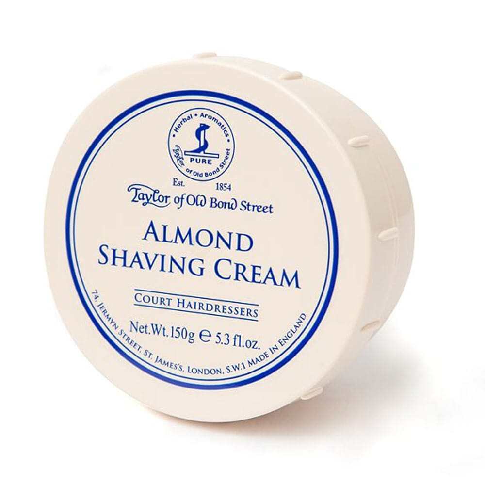 Taylor of Old Bond Street Almond Shaving Cream Bowl 150g
