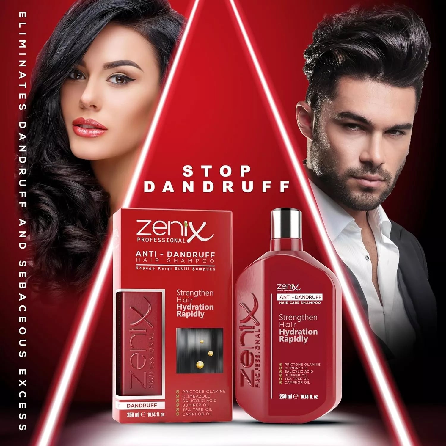 Zenix Anti Dandruff Hair Shampoo 250ml