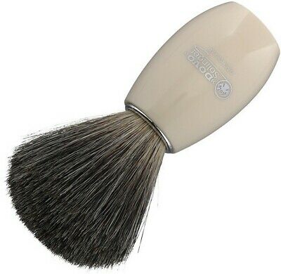 Dovo Faux Ivory White Acrylic Shaving Brush