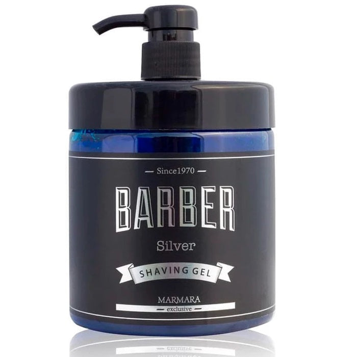 Shave Gel Marmara - Barber Silver - Shaving gel 1000 ml/34 oz
