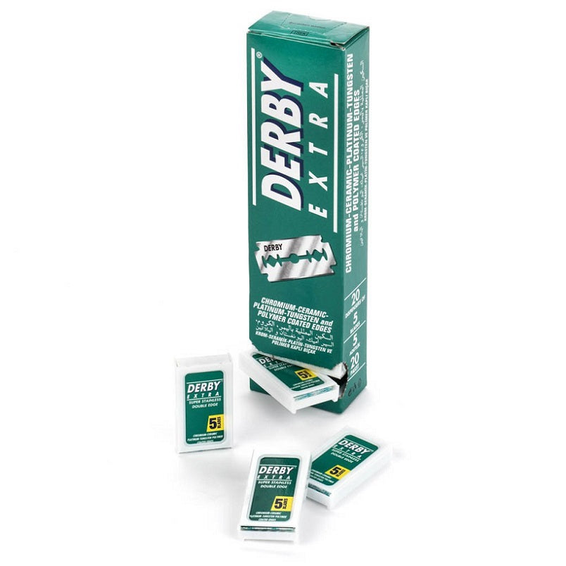 Derby Extra Double Edge Razor Blades - 100 Blades