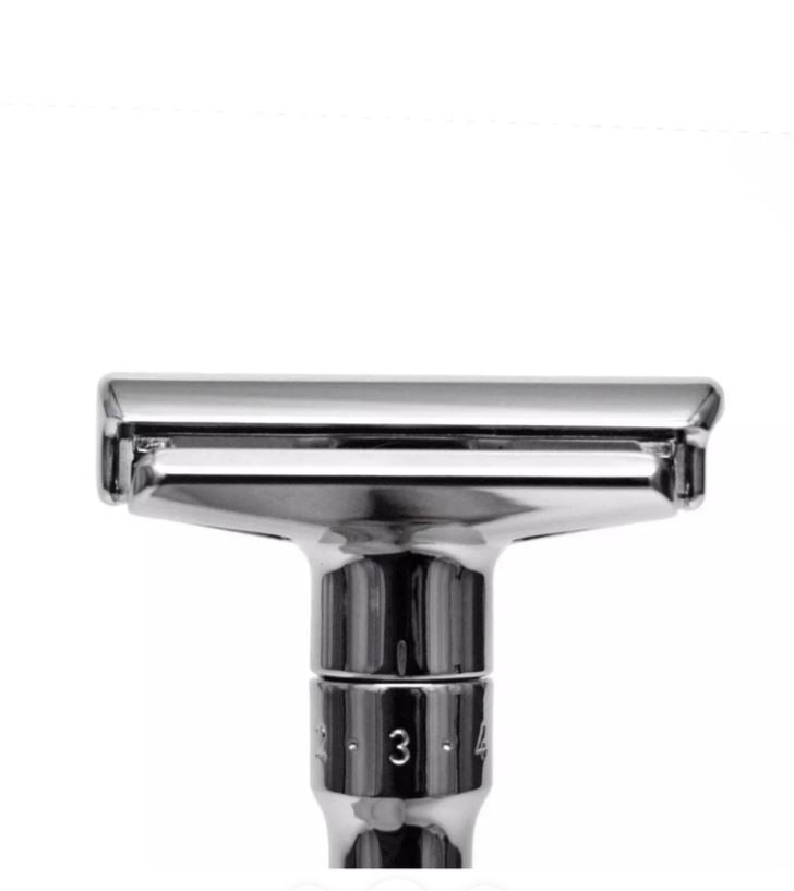 Merkur - 701 Polished Chrome Adjustable Double Edge Safety Razor