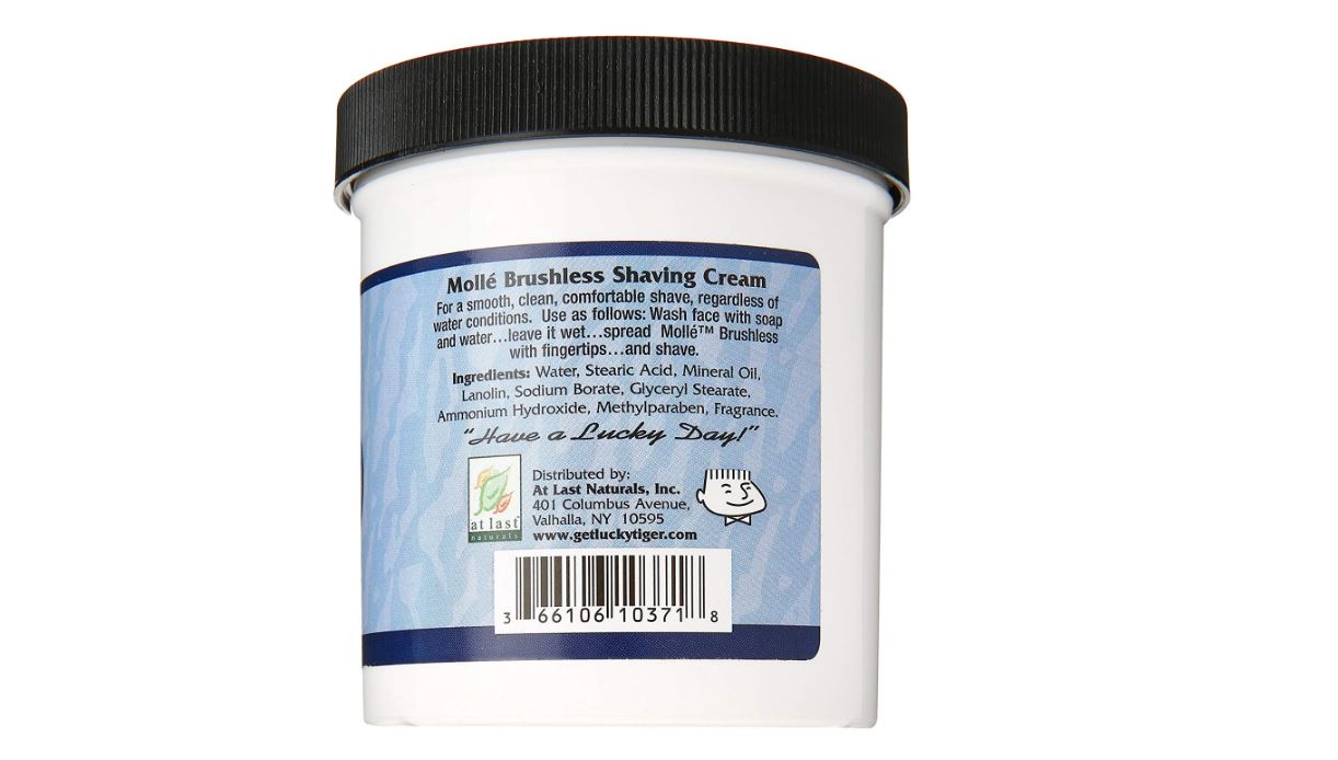 NEW LUCKY TIGER MOLLE BRUSHLESS SHAVE CREAM 340 gR