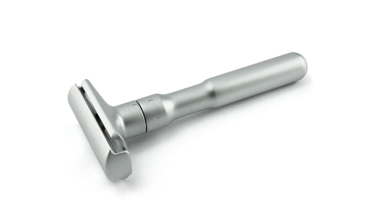 Merkur - 700 Satin Chrome Adjustable Double Edge Safety Razor