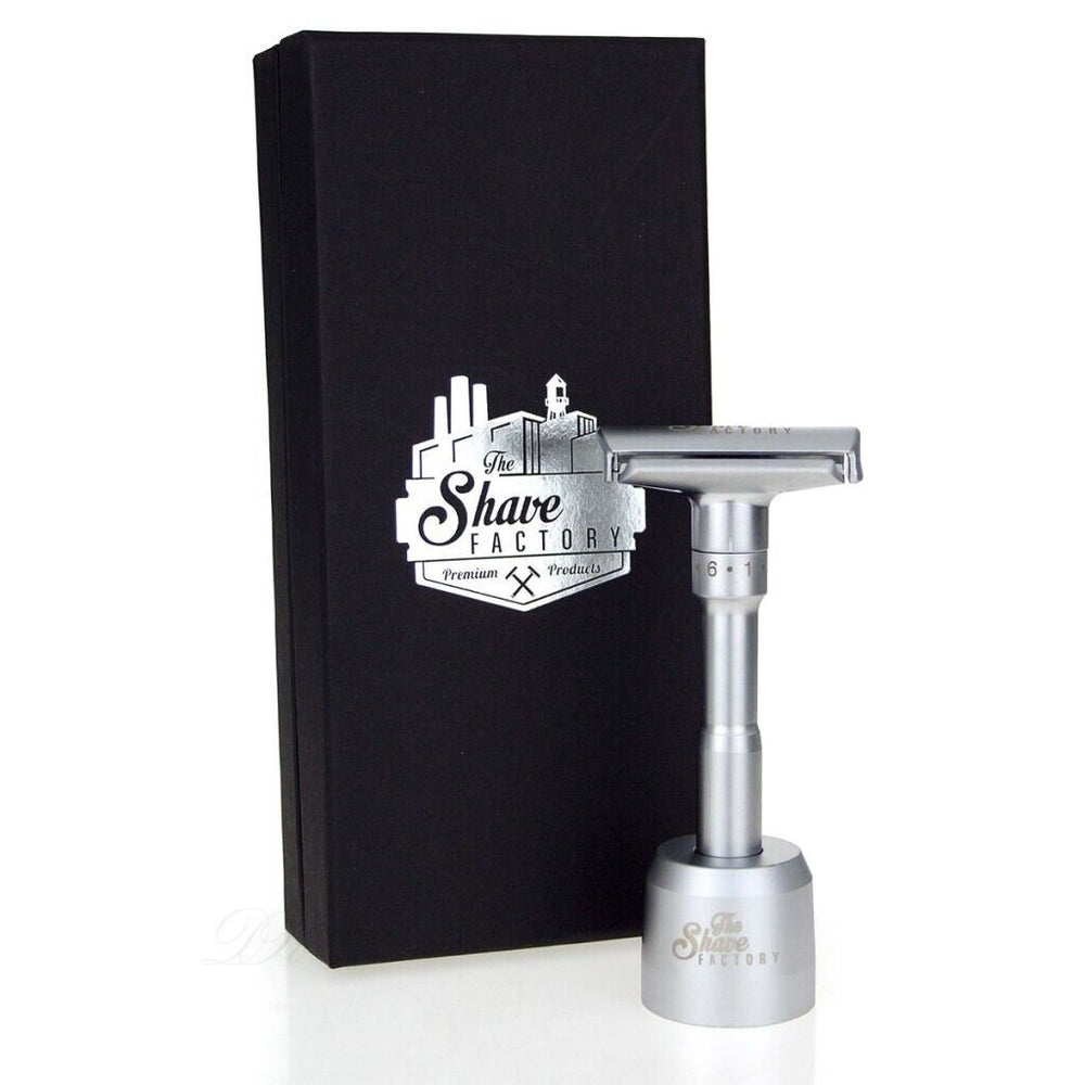 The Shave Factory Premium Adjustable Double Edge Safety Razor