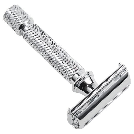 Parker 87R Double Edge Safety Razor - Butterfly Open