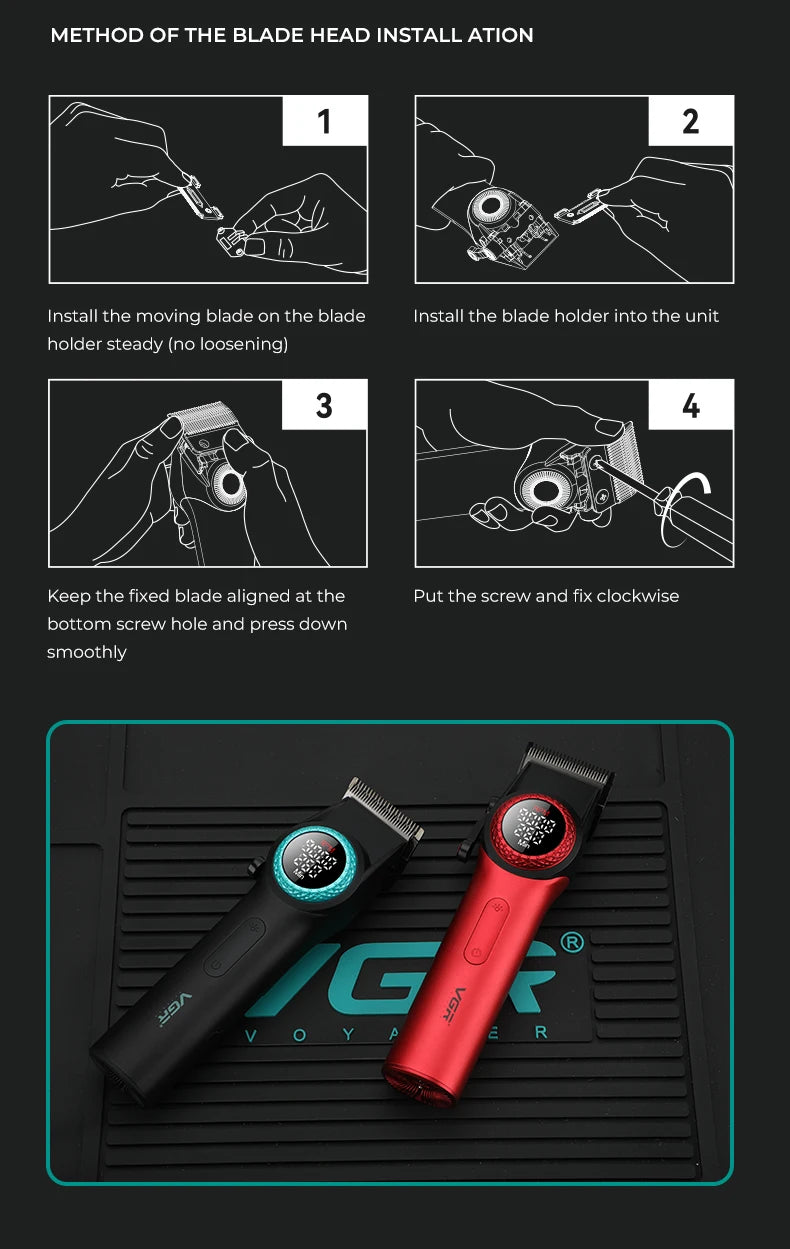 VGR-001 Professional Hair Clipper