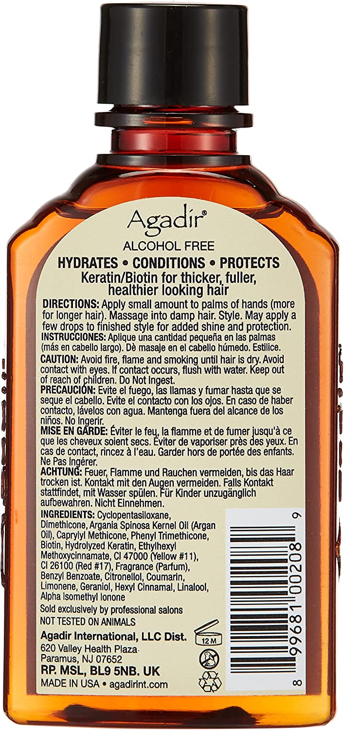 Agadir Argan Oil Hydrates & Conditions Hair Treatment - 118ml/4oz