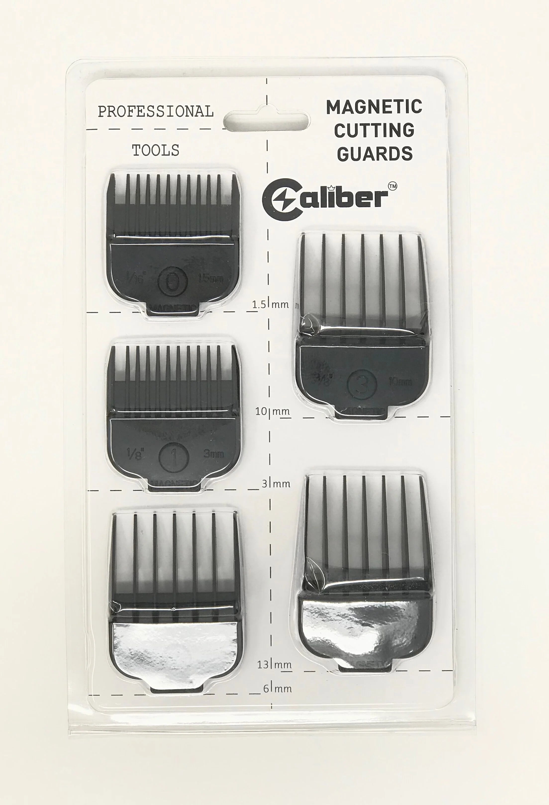 Caliber Professional Magnetic Guards Set Universal Fits Wahl Magic Clipper
