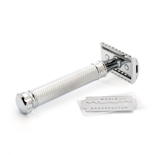 Muhle R41 Twist Safety Razor Open Comb Chrome