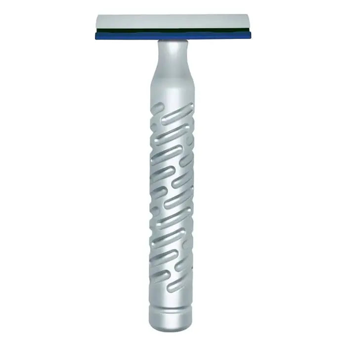 The Goodfellas’ smile safety razor Styletto Shadow Blue