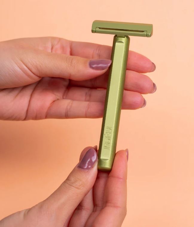 Natu Safety Razor Single Edge  Green