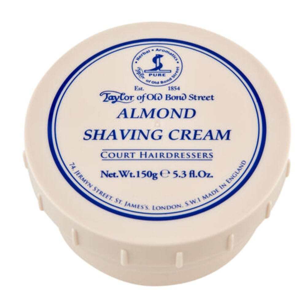 Taylor of Old Bond Street Almond Shaving Cream Bowl 150g