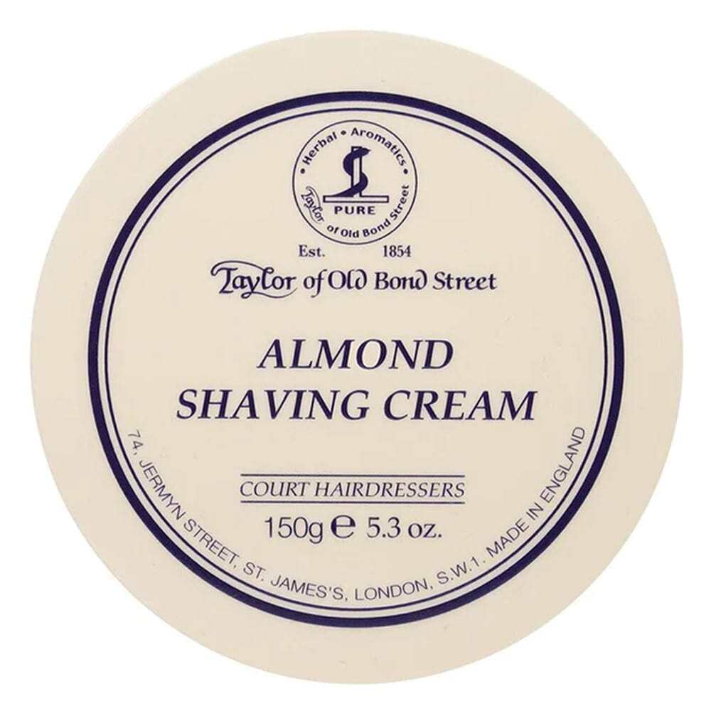 Taylor of Old Bond Street Almond Shaving Cream Bowl 150g
