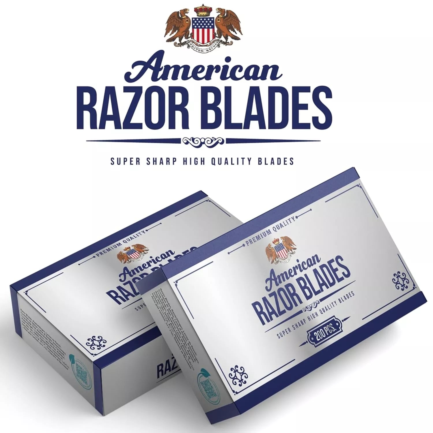 American Razor Blades - Double Edge Razor Blade (200 pcs)