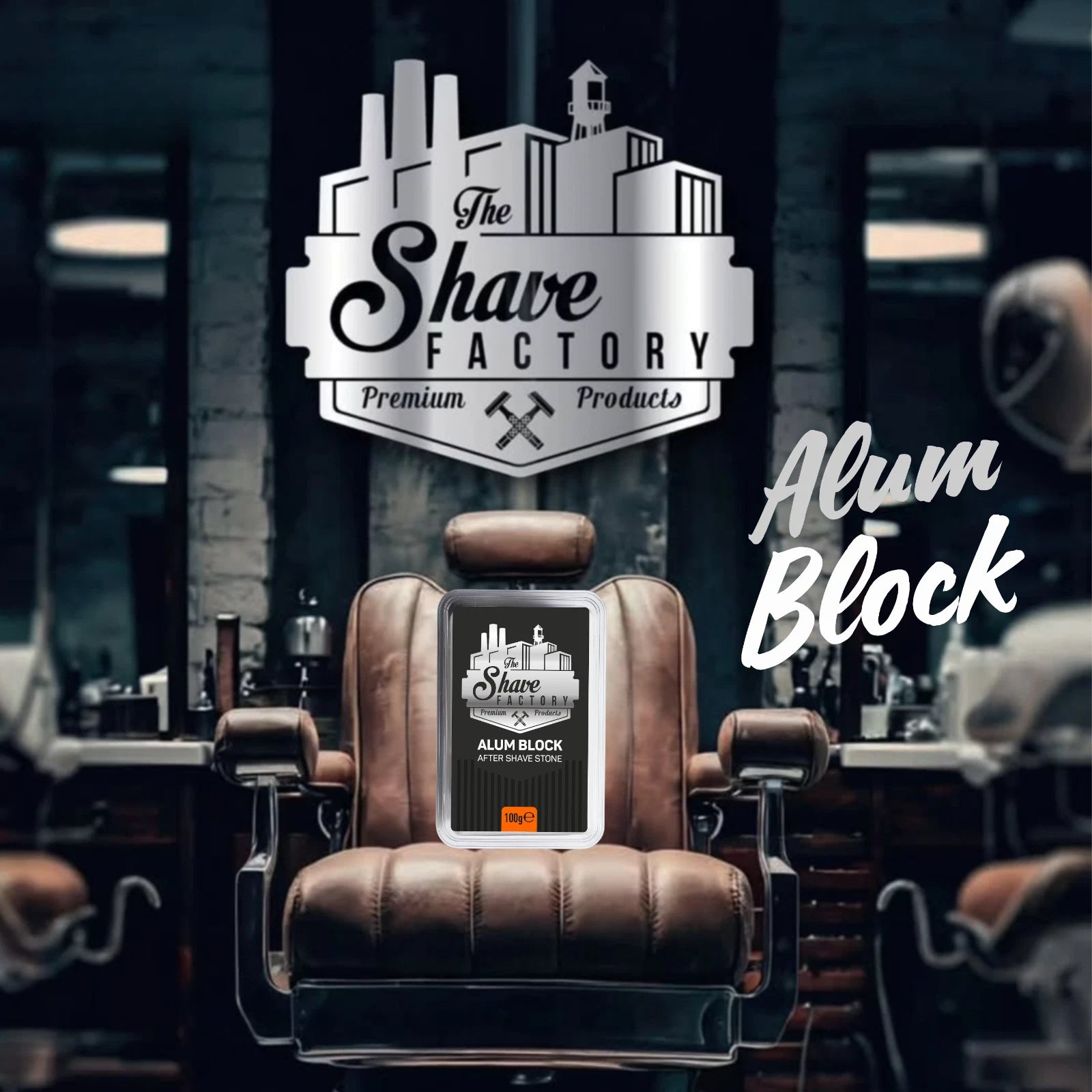 The  Shave Factory After Shave Alum Stone
