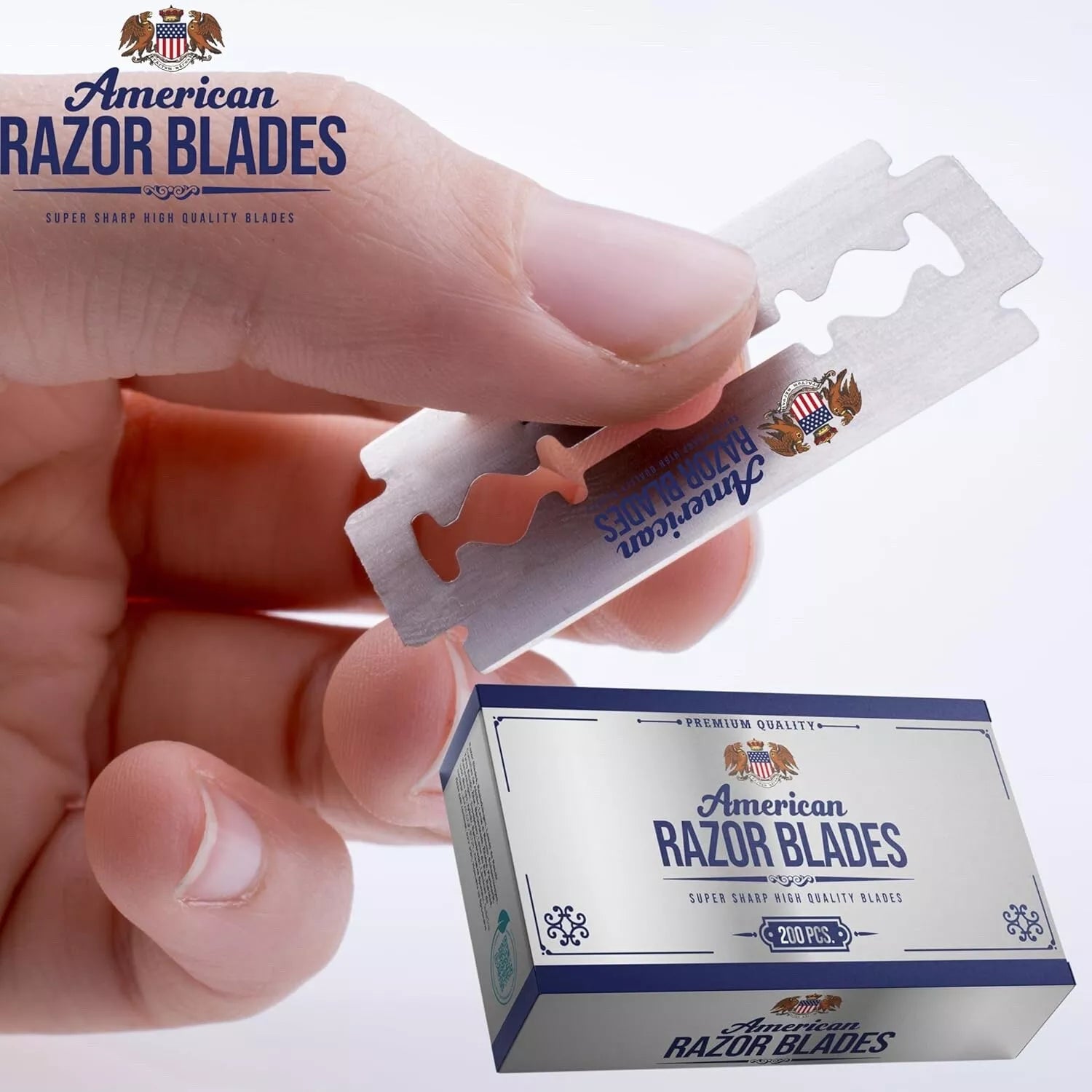 American Razor Blades - Double Edge Razor Blade (200 pcs)