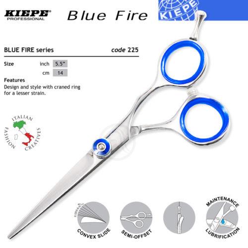 Kiepe Professional Scissors Blue Fire Line 225-5.5"
