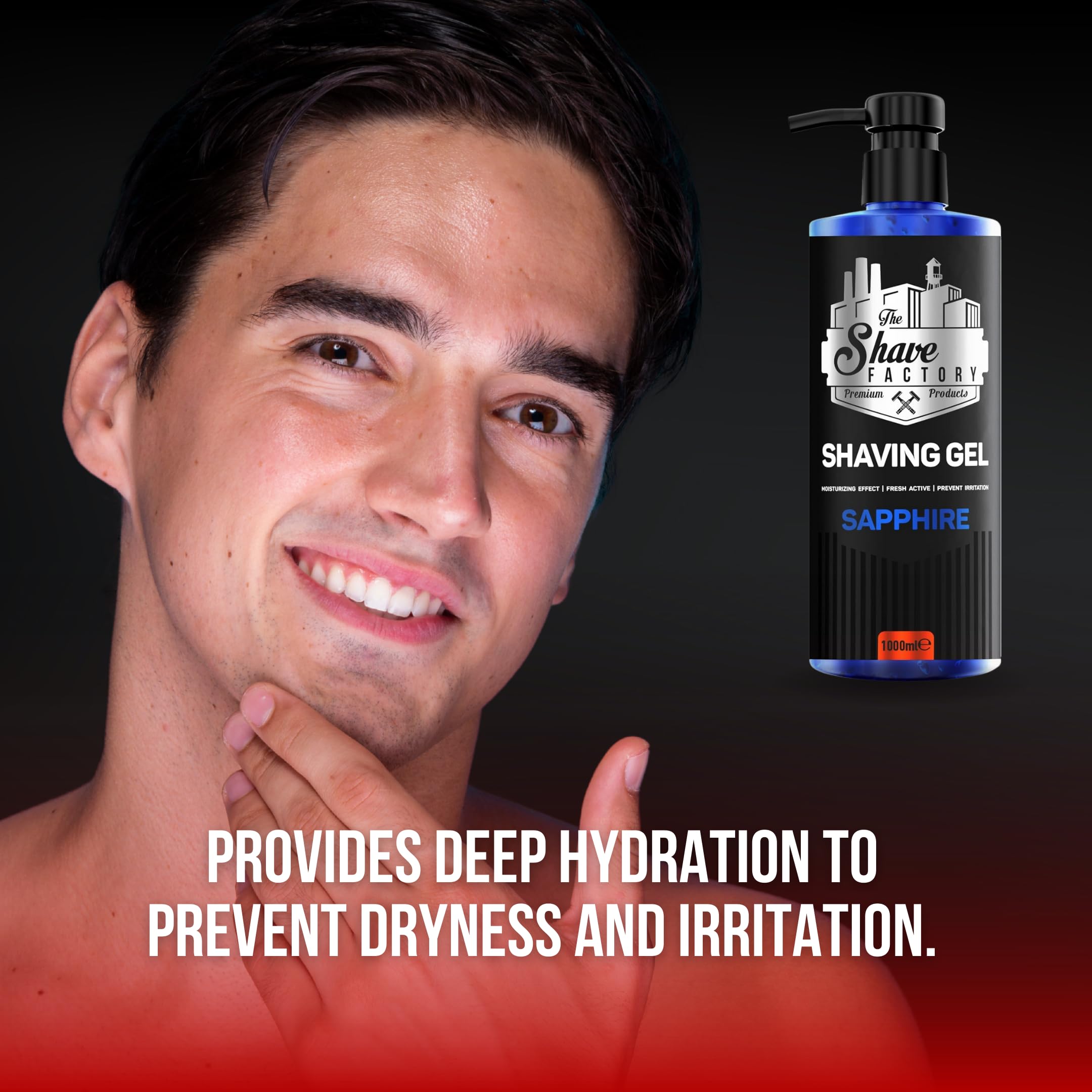 The Shave Factory - Shaving Gel Sapphire