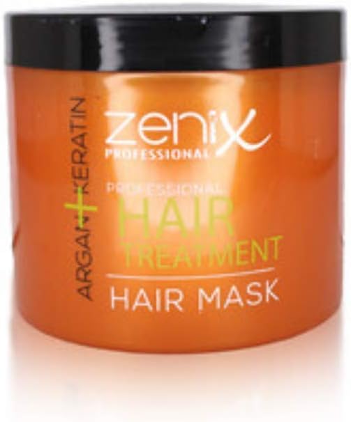 Hydrating Argan Oil Hair Mask - Deep Conditioner Zenix Professional Hair Masque with Argan Oil and Keratin