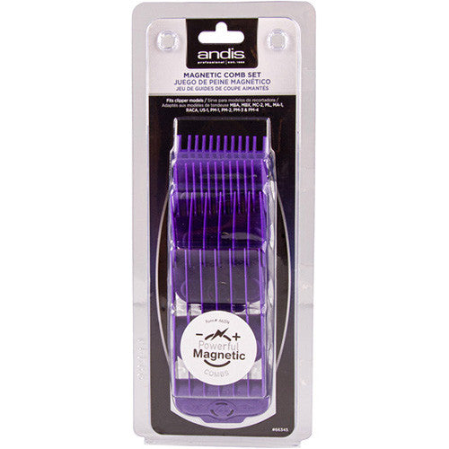 Andis Magnetic Attachment Comb Set 5pc (No.0, 1, 2, 3, 4)