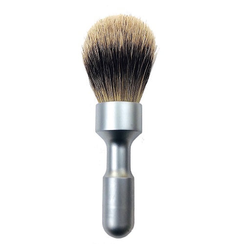 Merkur Futur Pure Badger Brush Polished Chrome Handle
