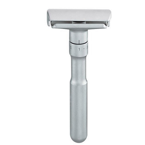 Merkur - 700 Satin Chrome Adjustable Double Edge Safety Razor