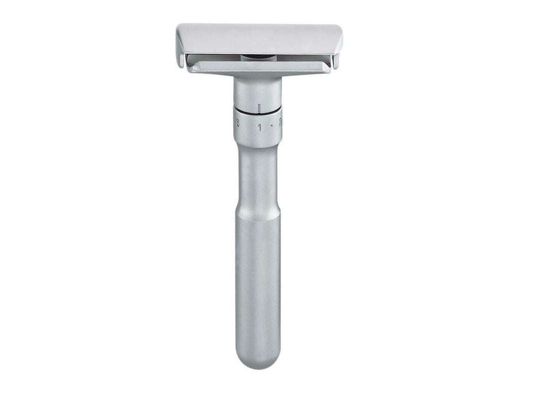 Merkur - 700 Satin Chrome Adjustable Double Edge Safety Razor