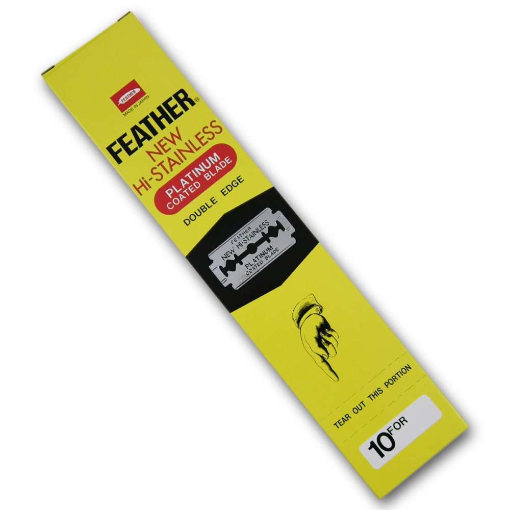 Feather Double Edge Razor Blades - 100 Blades